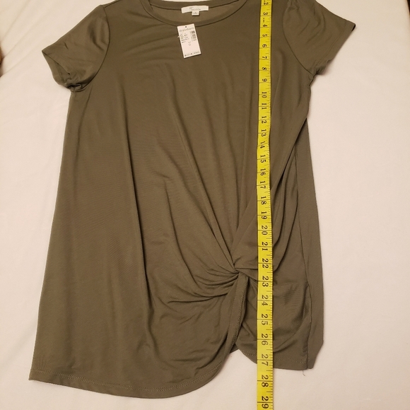 Army Green Tunic T-shirt Size S - Picture 8 of 11